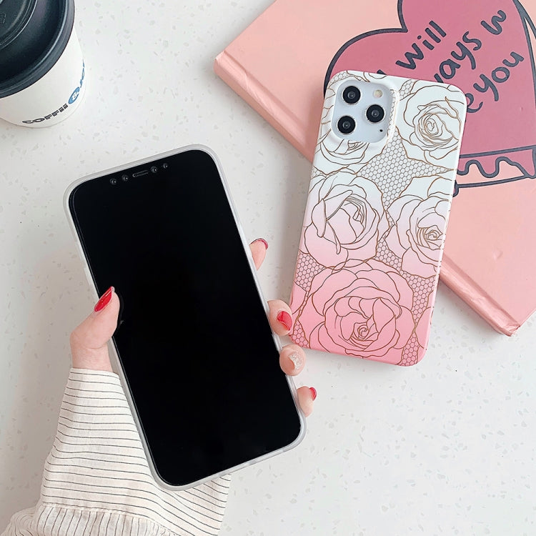 For iPhone 12 mini Gilding Pattern Soft TPU Protective Case