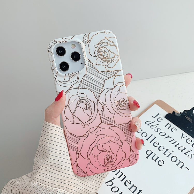 For iPhone 12 mini Gilding Pattern Soft TPU Protective Case