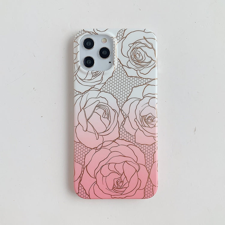 For iPhone 12 mini Gilding Pattern Soft TPU Protective Case