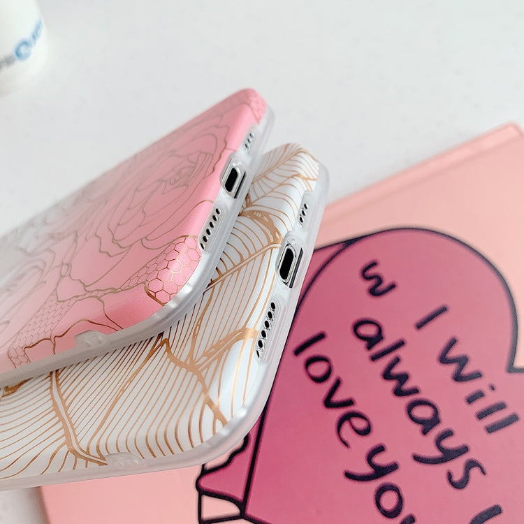 For iPhone 12 mini Gilding Pattern Soft TPU Protective Case