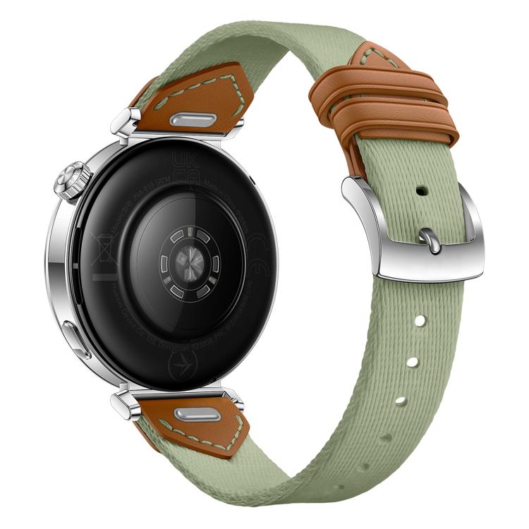 For Huawei Watch GT 5 41mm Quick Release Button Hybrid Braid Watch Band
