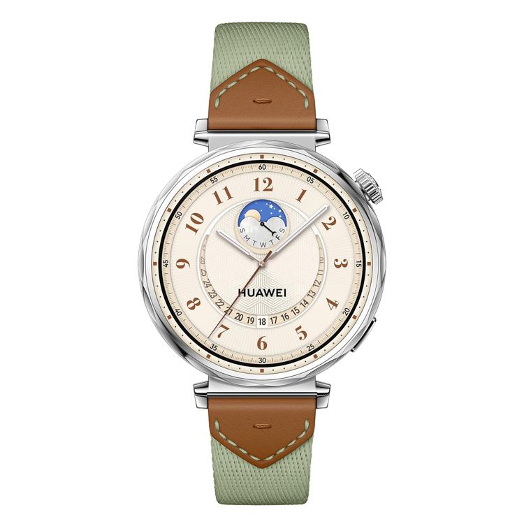 For Huawei Watch GT 5 41mm Quick Release Button Hybrid Braid Watch Band
