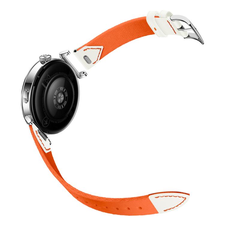 For Huawei Watch GT 5 41mm Quick Release Button Hybrid Braid Watch Band