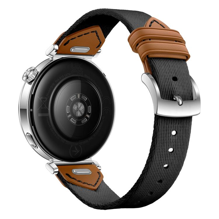 For Huawei Watch GT 5 41mm Quick Release Button Hybrid Braid Watch Band