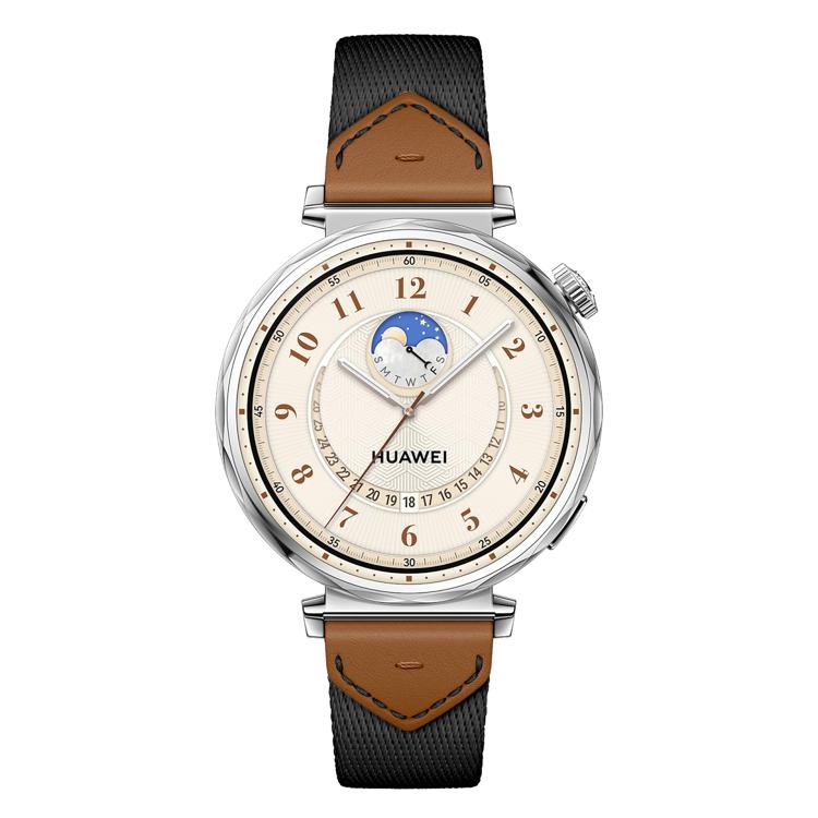 For Huawei Watch GT 5 41mm Quick Release Button Hybrid Braid Watch Band