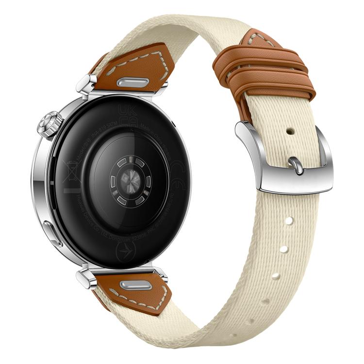 For Huawei Watch GT 5 41mm Quick Release Button Hybrid Braid Watch Band