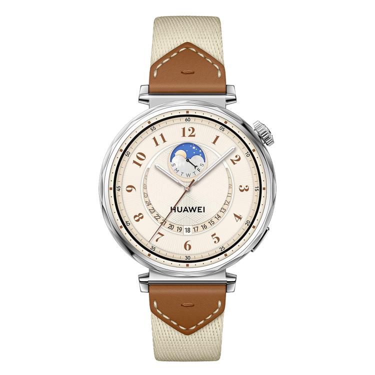 For Huawei Watch GT 5 41mm Quick Release Button Hybrid Braid Watch Band