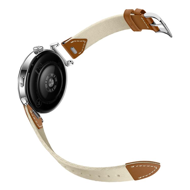 For Huawei Watch GT 5 41mm Quick Release Button Hybrid Braid Watch Band