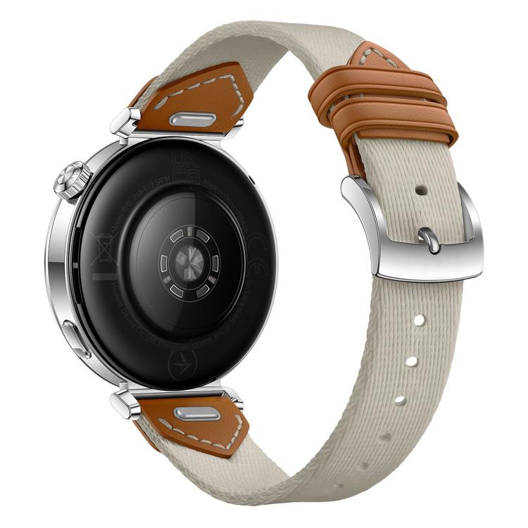 For Huawei Watch GT 5 41mm Quick Release Button Hybrid Braid Watch Band