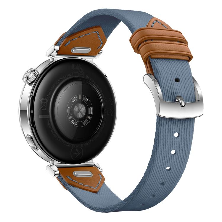 For Huawei Watch GT 5 41mm Quick Release Button Hybrid Braid Watch Band