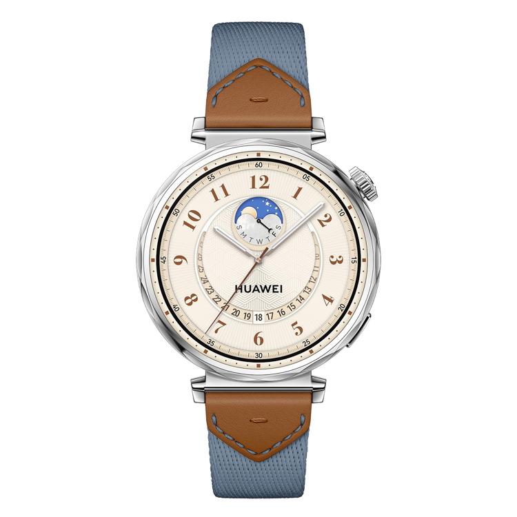 For Huawei Watch GT 5 41mm Quick Release Button Hybrid Braid Watch Band