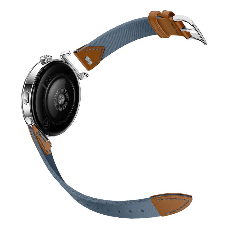 For Huawei Watch GT 5 41mm Quick Release Button Hybrid Braid Watch Band