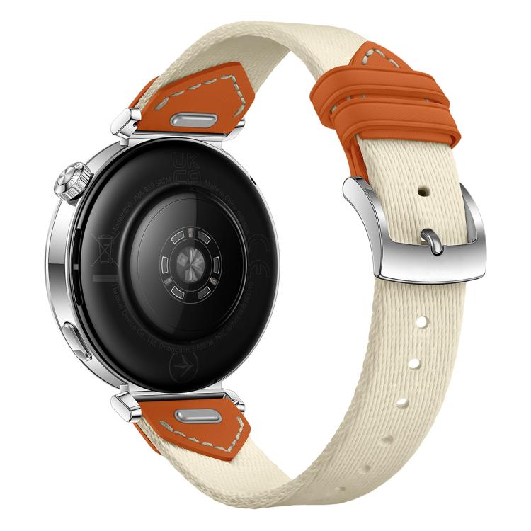 For Huawei Watch GT 5 41mm Quick Release Button Hybrid Braid Watch Band