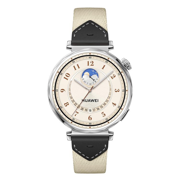 For Huawei Watch GT 5 41mm Quick Release Button Hybrid Braid Watch Band