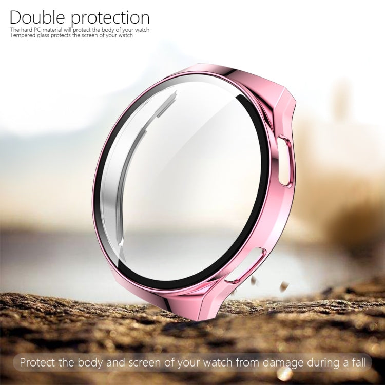 For Huawei Watch GT2e 2 in 1  Tempered Glass Screen Protector + Fully Plating PC Case