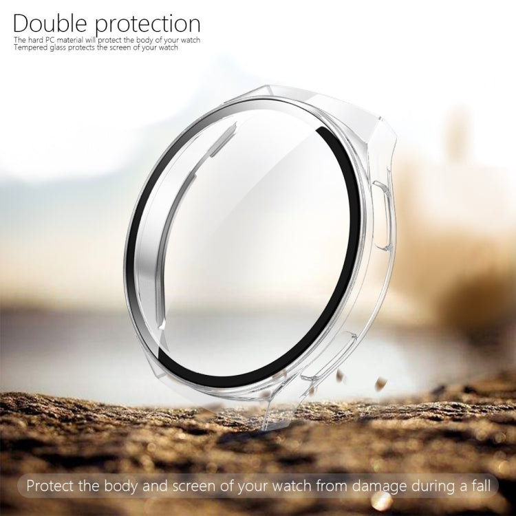 For Huawei Watch GT2e 2 in 1  Tempered Glass Screen Protector + Fully Plating PC Case