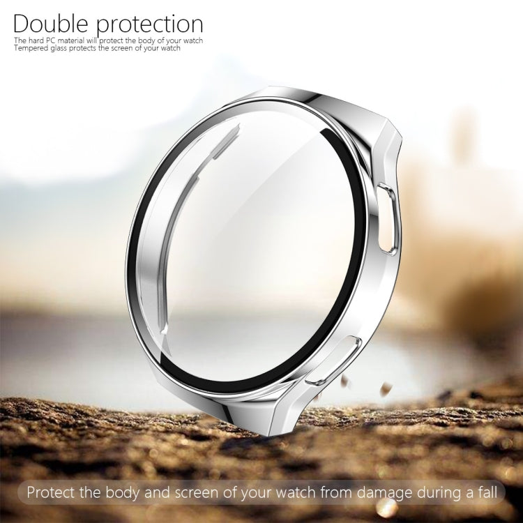 For Huawei Watch GT2e 2 in 1  Tempered Glass Screen Protector + Fully Plating PC Case