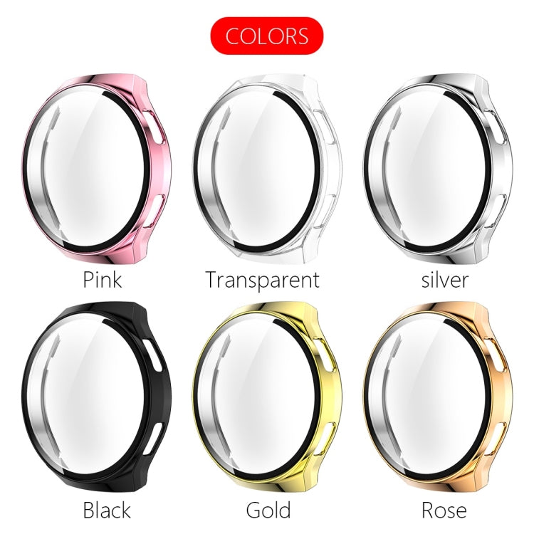 For Huawei Watch GT2e 2 in 1  Tempered Glass Screen Protector + Fully Plating PC Case