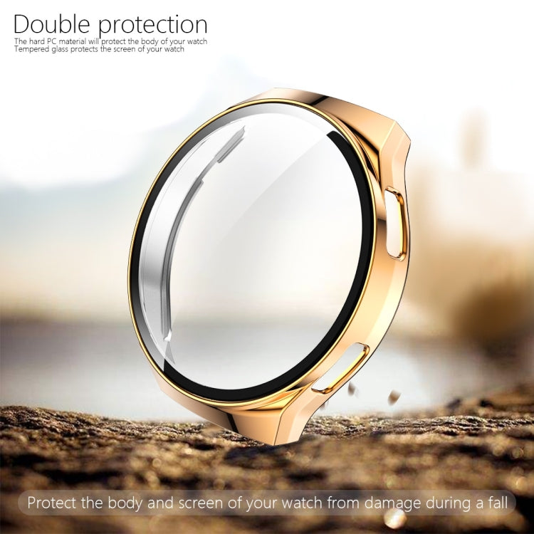 For Huawei Watch GT2e 2 in 1  Tempered Glass Screen Protector + Fully Plating PC Case