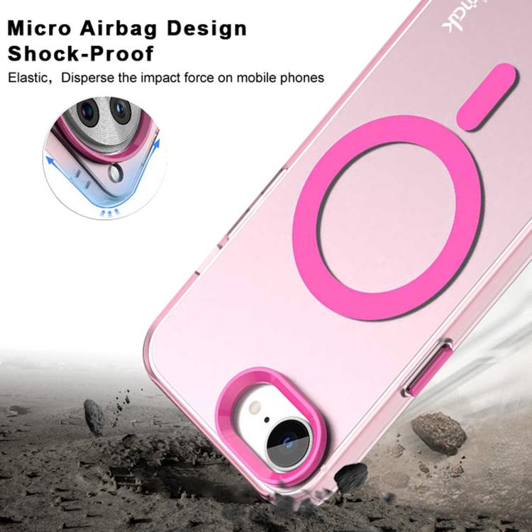For iPhone 16e / 17e IMAK Candy Series Shockproof MagSafe Phone Case