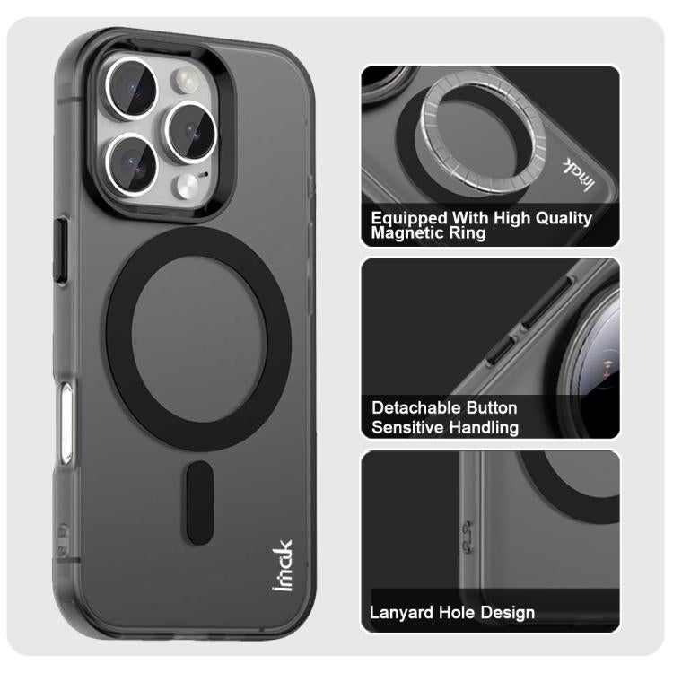 For iPhone 16 Pro IMAK Candy Series Shockproof MagSafe Phone Case