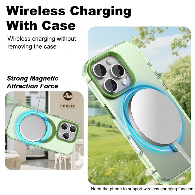 For iPhone 16 Pro IMAK Candy Series Shockproof MagSafe Phone Case