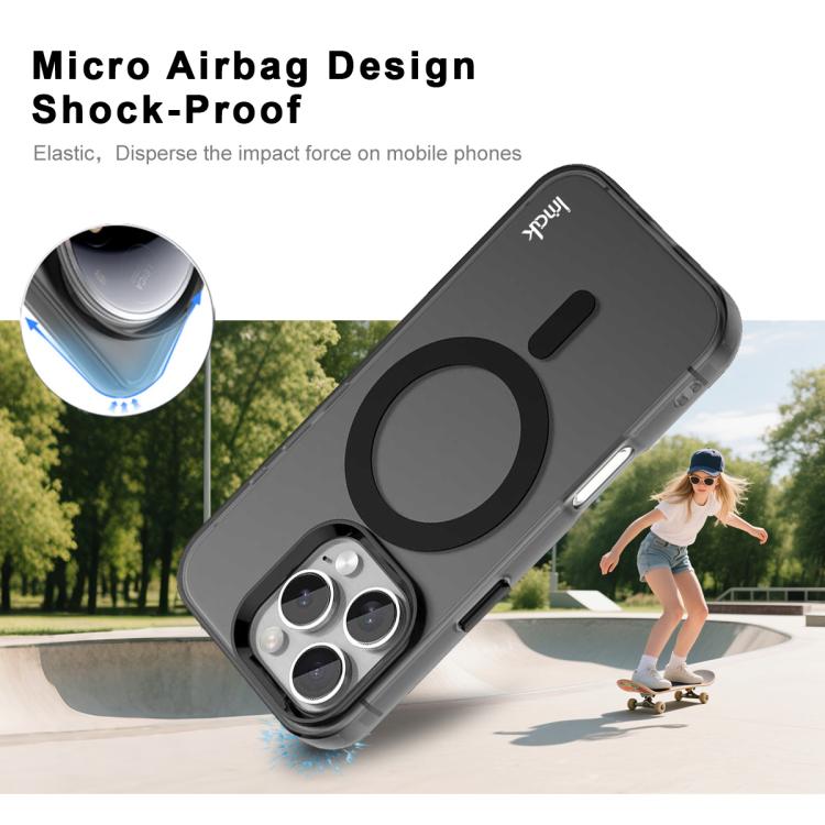 For iPhone 16 Pro Max IMAK Candy Series Shockproof MagSafe Phone Case