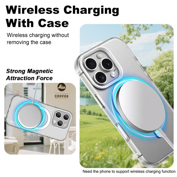 For iPhone 16 Pro Max IMAK Candy Series Shockproof MagSafe Phone Case