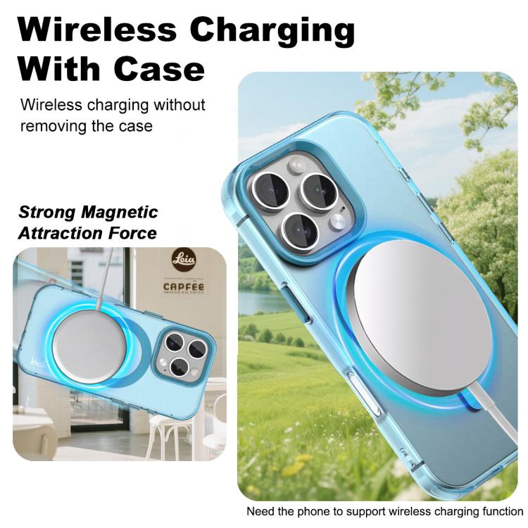 For iPhone 16 Pro Max IMAK Candy Series Shockproof MagSafe Phone Case