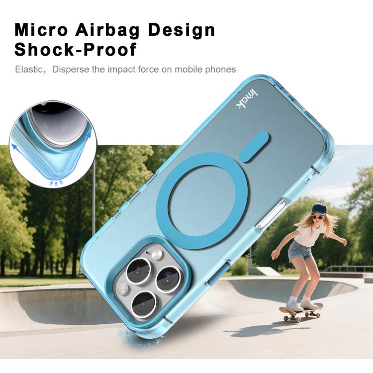 For iPhone 16 Pro Max IMAK Candy Series Shockproof MagSafe Phone Case