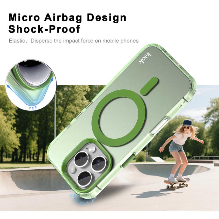 For iPhone 16 Pro Max IMAK Candy Series Shockproof MagSafe Phone Case
