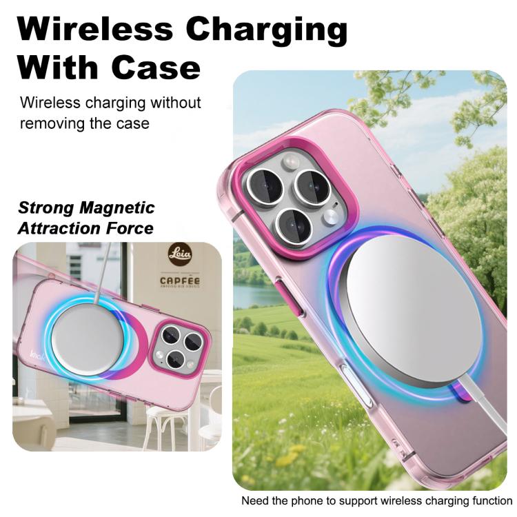 For iPhone 16 Pro Max IMAK Candy Series Shockproof MagSafe Phone Case