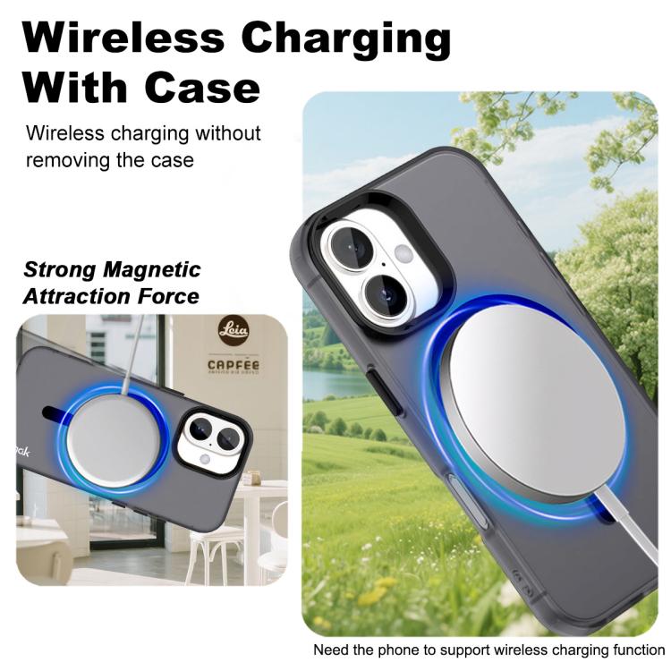 For iPhone 17 IMAK Candy Series Shockproof MagSafe Phone Case