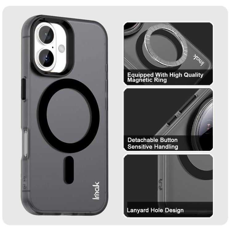 For iPhone 17 IMAK Candy Series Shockproof MagSafe Phone Case