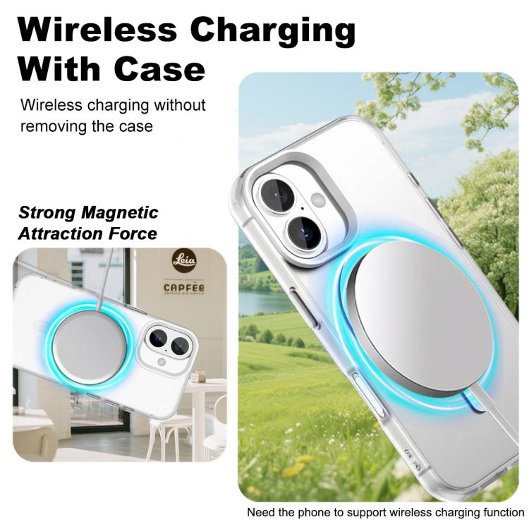 For iPhone 17 IMAK Candy Series Shockproof MagSafe Phone Case