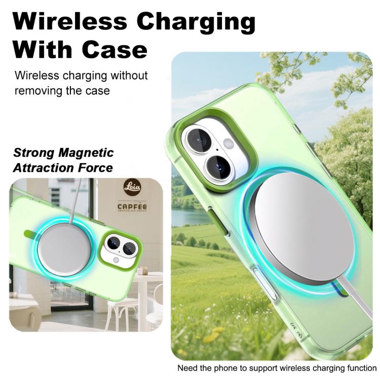 For iPhone 17 IMAK Candy Series Shockproof MagSafe Phone Case