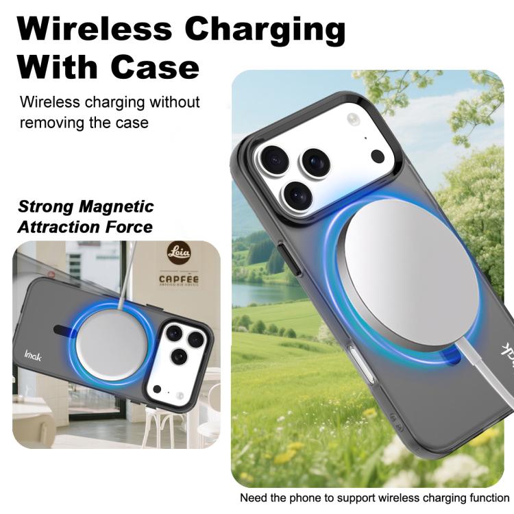 For iPhone 17 Pro IMAK Candy Series Shockproof MagSafe Phone Case