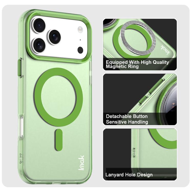 For iPhone 17 Pro IMAK Candy Series Shockproof MagSafe Phone Case