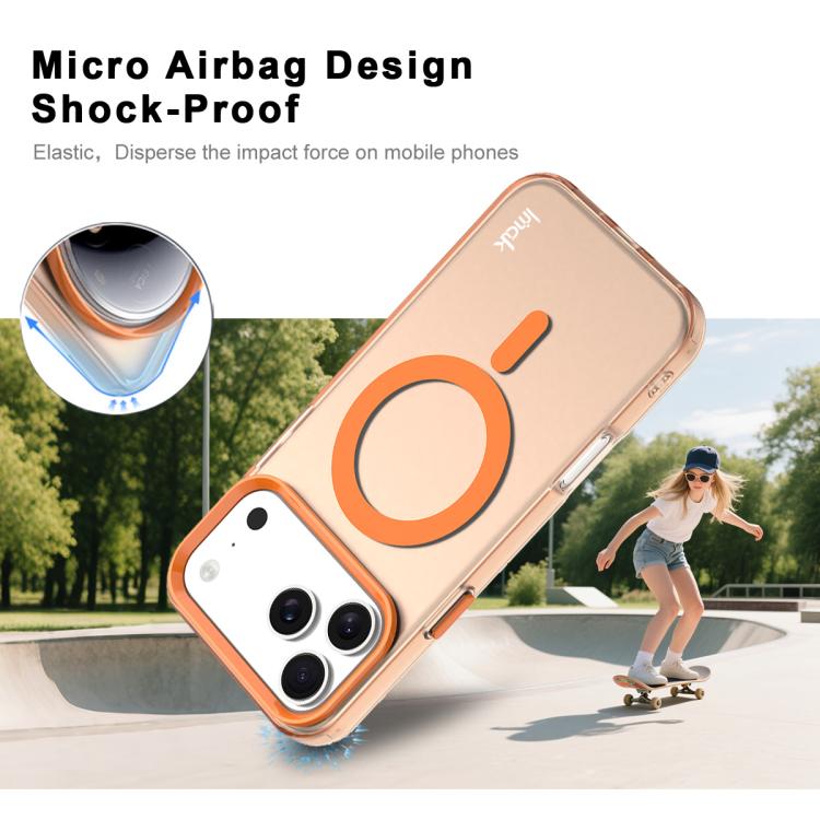 For iPhone 17 Pro IMAK Candy Series Shockproof MagSafe Phone Case