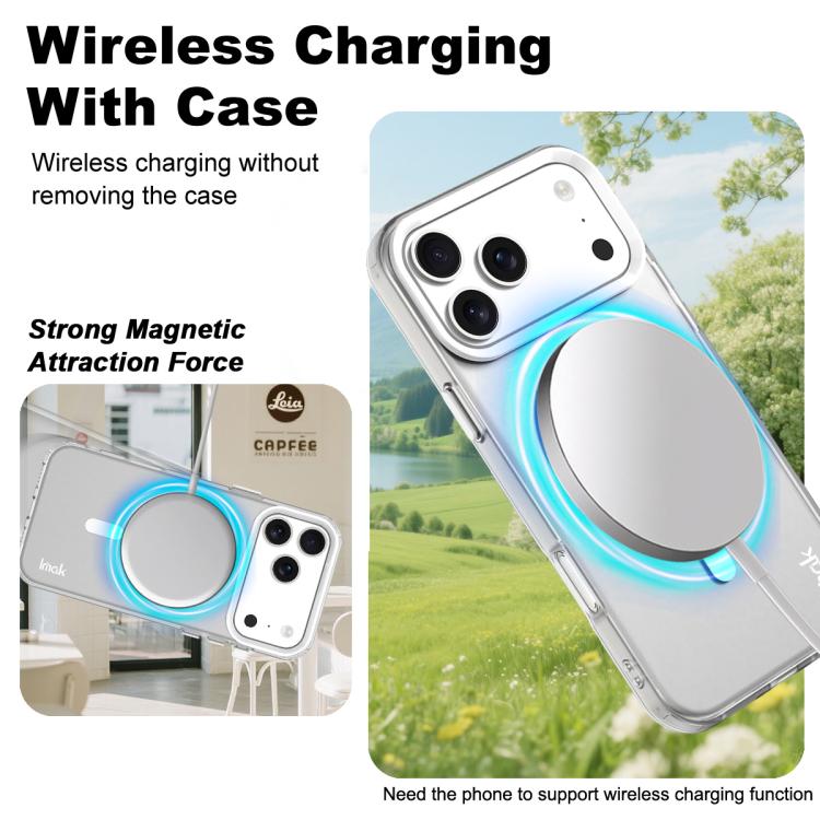 For iPhone 17 Pro Max IMAK Candy Series Shockproof MagSafe Phone Case