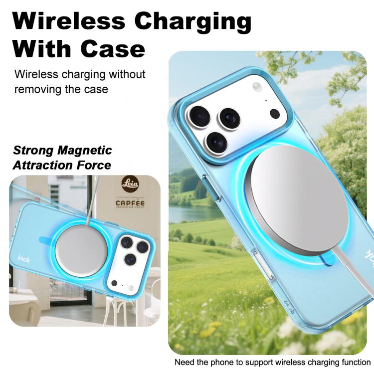 For iPhone 17 Pro Max IMAK Candy Series Shockproof MagSafe Phone Case