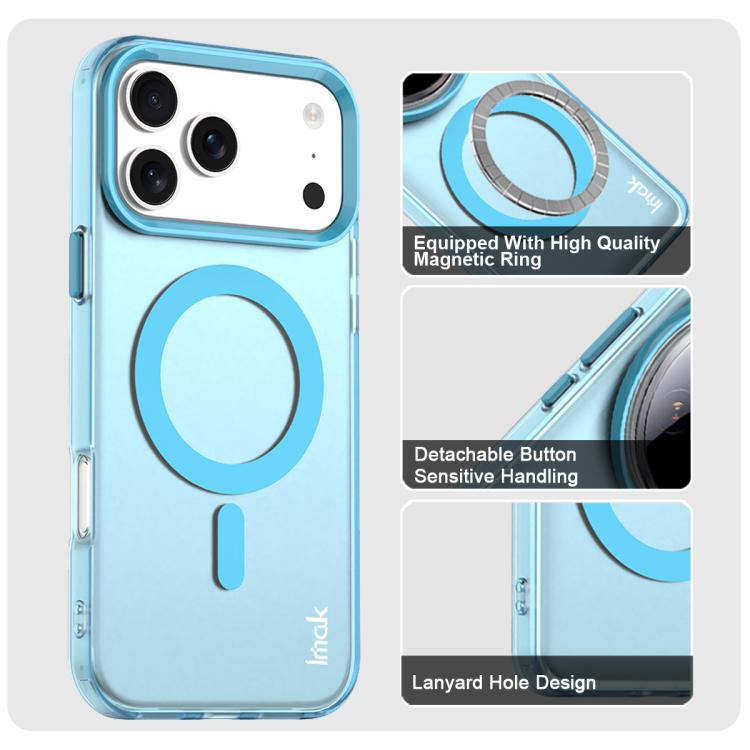 For iPhone 17 Pro Max IMAK Candy Series Shockproof MagSafe Phone Case