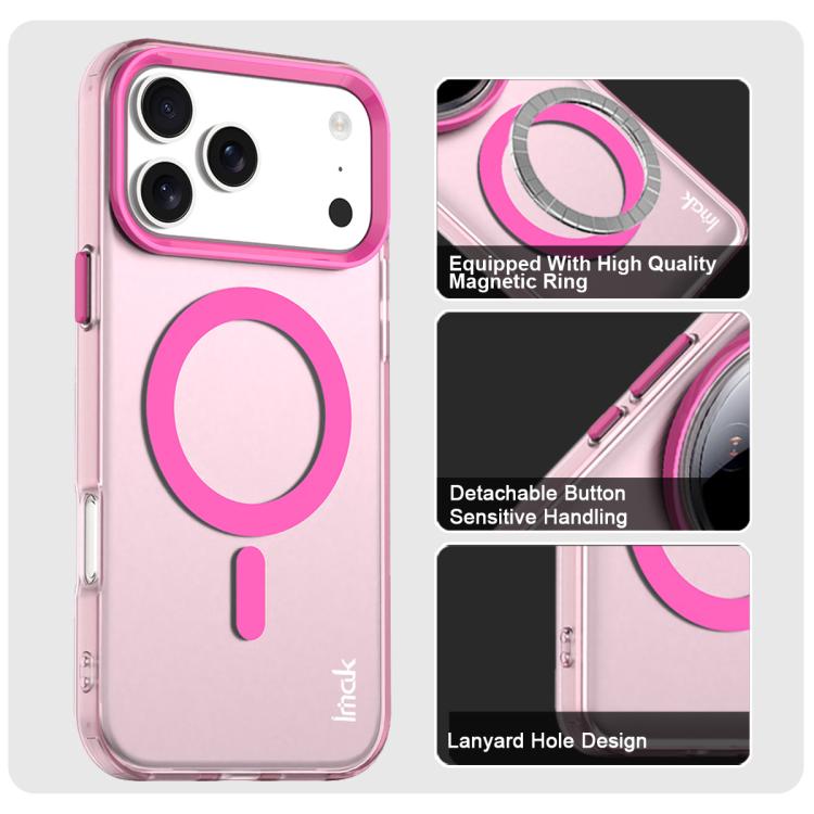 For iPhone 17 Pro Max IMAK Candy Series Shockproof MagSafe Phone Case
