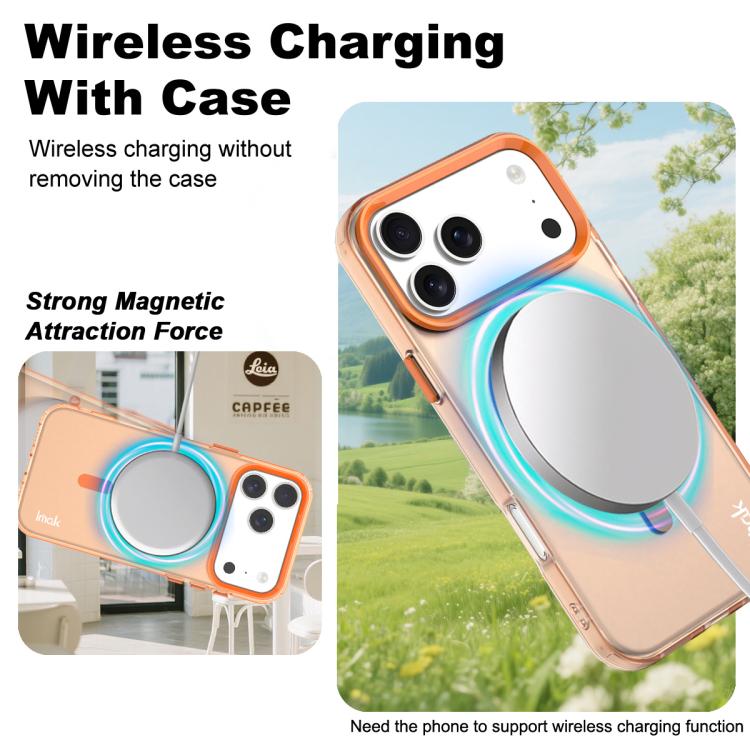 For iPhone 17 Pro Max IMAK Candy Series Shockproof MagSafe Phone Case