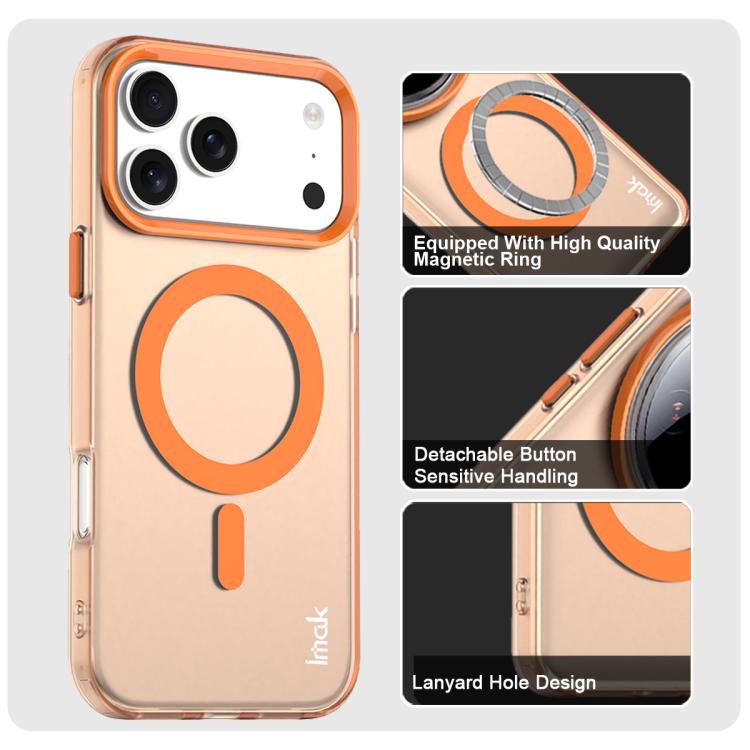 For iPhone 17 Pro Max IMAK Candy Series Shockproof MagSafe Phone Case