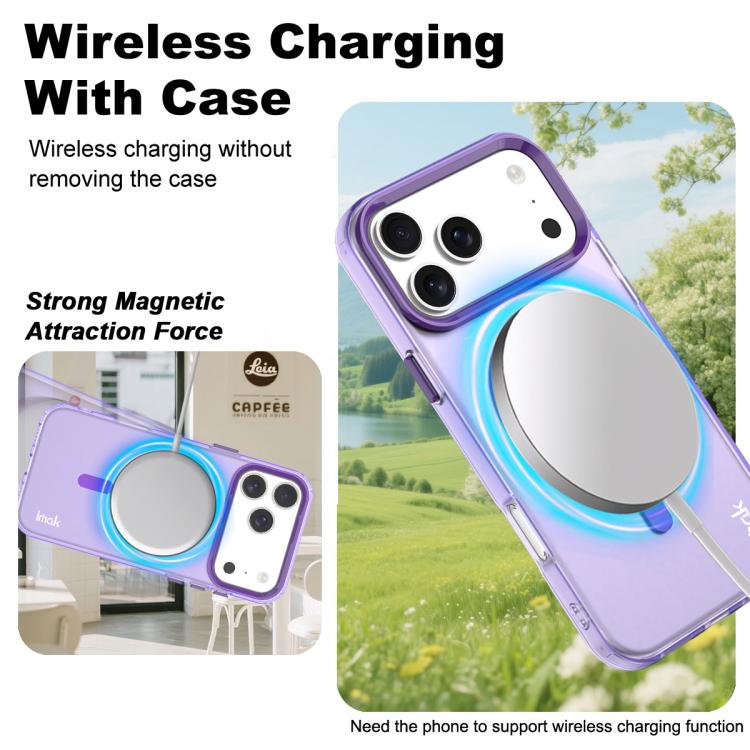 For iPhone 17 Pro Max IMAK Candy Series Shockproof MagSafe Phone Case