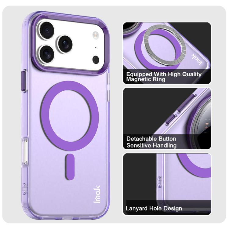 For iPhone 17 Pro Max IMAK Candy Series Shockproof MagSafe Phone Case