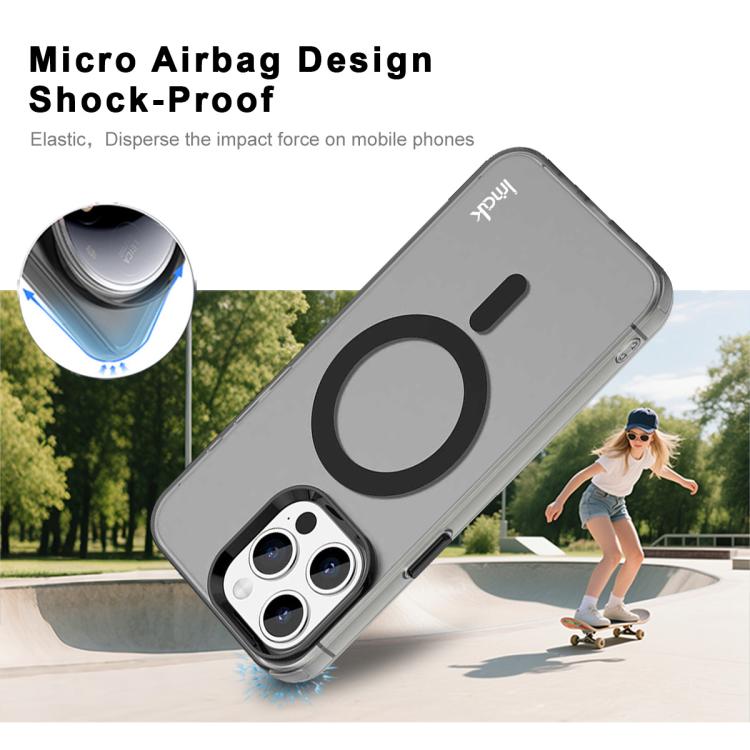 For iPhone 15 Pro IMAK Candy Series Shockproof MagSafe Phone Case