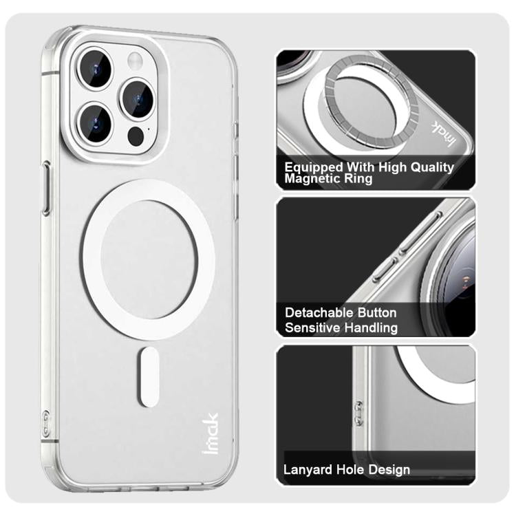 For iPhone 15 Pro IMAK Candy Series Shockproof MagSafe Phone Case