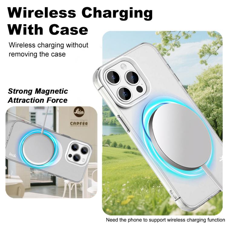 For iPhone 15 Pro IMAK Candy Series Shockproof MagSafe Phone Case
